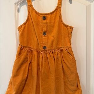 Cat & Jack Vibrant Orange Dress